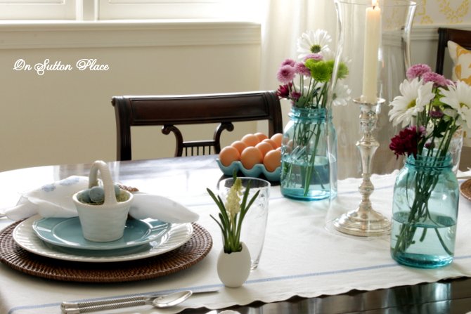 Easter Tablescape from On Sutton Place