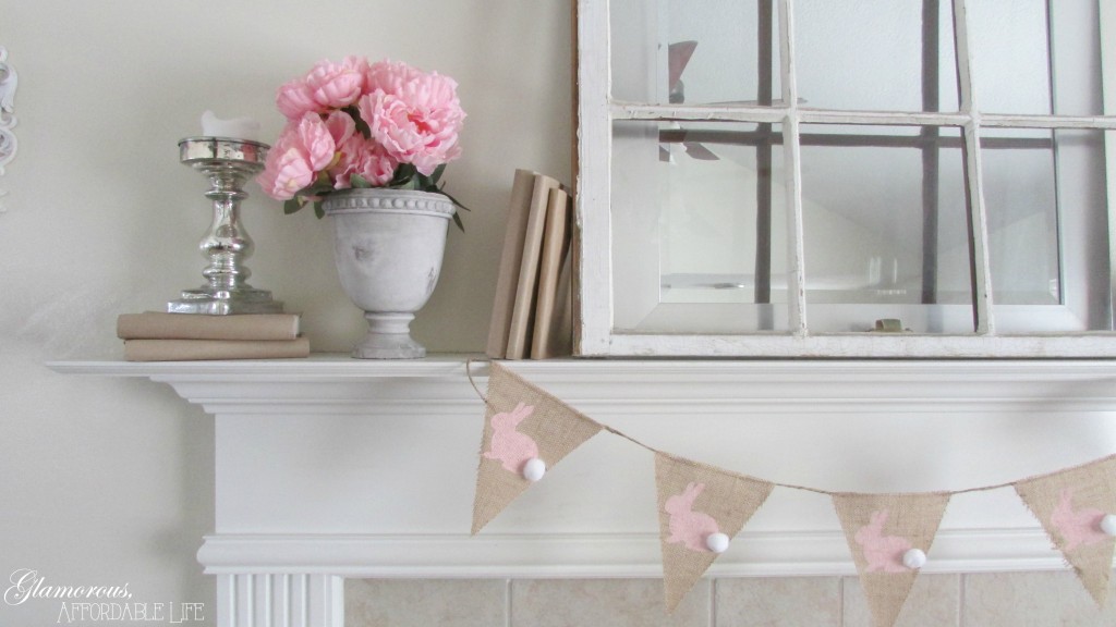 charming Easter mantle