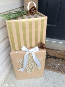 Welcoming Winter Porch