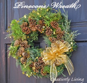 Pinecone Wreath