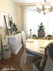 farmhouse chic Christmas home tour 2016