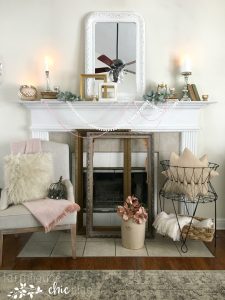 Valentine's mantel
