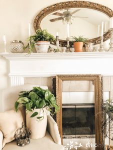 Spring Mantel Design