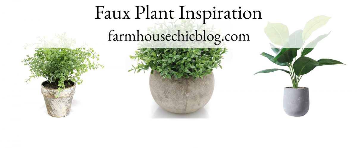 Faux Plant Inspiration
