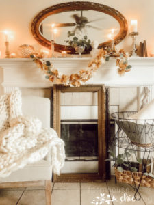 fall mantel